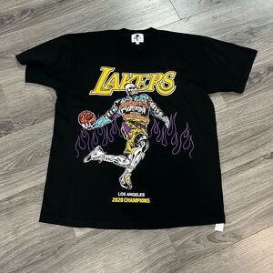 Black Warren lotas x Lakers Graphic T-Shirt